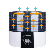 Сушарка для овочів і фруктів Wellmonti WM-1011 520Ват 