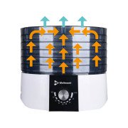 Сушарка для овочів і фруктів Wellmonti WM-1011 520Ват 