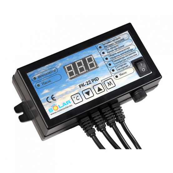 Автоматика для твердотопливных котлов NOWOSOLAR PK-22 PID