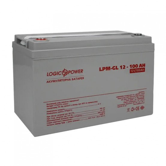 Аккумулятор гелевой Logicpower LP-GL 12-100 AH