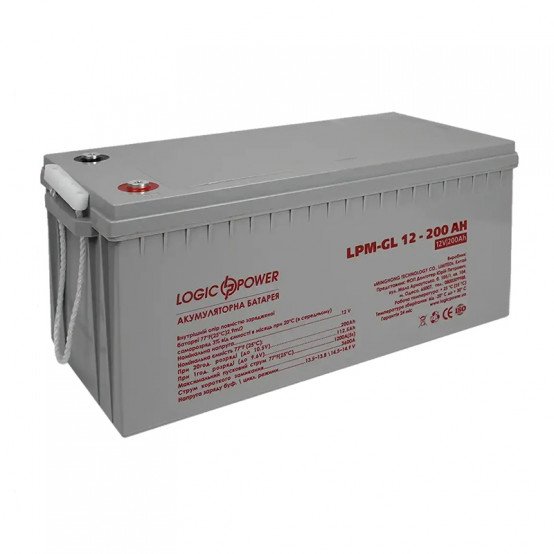 Акумулятор гелевий Logicpower LP-GL 12-200 AH