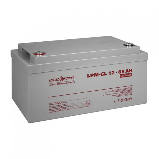 Аккумулятор гелевой Logicpower LP-GL 12-65 AH