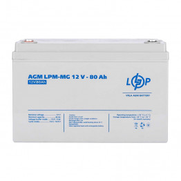 Акумулятор мультигелевий Logicpower MG 12-80 AH