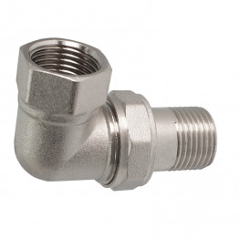 Американка нікельована кутова HydroTherm 1/2”