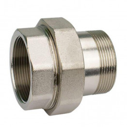 Американка нікельована пряма Karro 1 1/2”