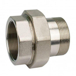 Американка нікельована пряма Karro 1 1/4”