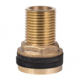 Врезка в бак латунная усиленная HydroTherm 1/2”