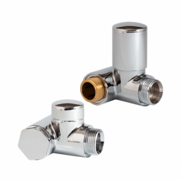 Дизайн крани радіаторні Vario Term Integra 1/2” x М22x1.5 хром (правий)