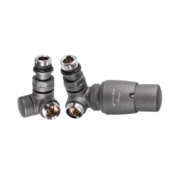 Дизайн крани радіаторні Vario Term Vision з термоголовкою 1/2” x М22x1.5 графіт (правий)