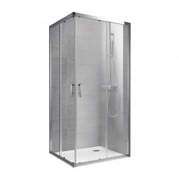 Душова кабіна Koller Pool GRACE G12080SC 1200x800x1900 прямокутна прозора без піддона