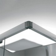 Душова кабіна Koller Pool GRACE G12080SC 1200x800x1900 прямокутна прозора без піддона
