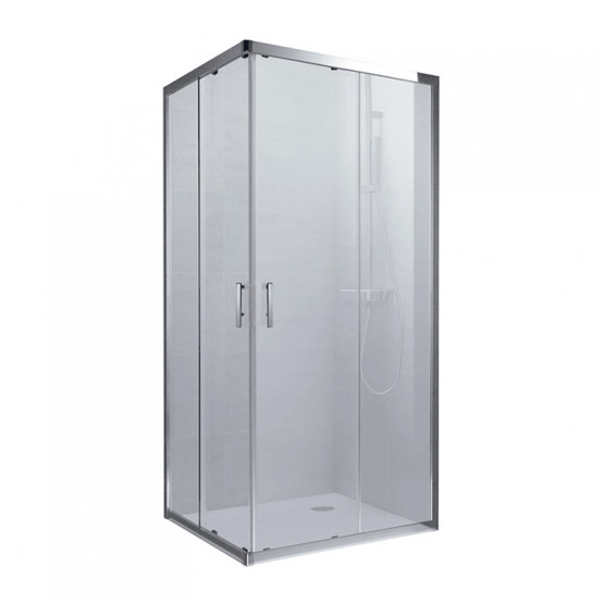 Душевая кабина Koller Pool GRACE G90SG 900x900x1900 квадратная матовая с поддоном