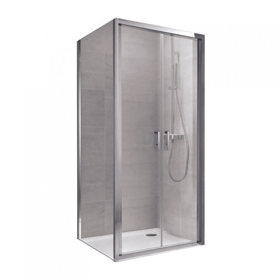 Душова кабіна Koller Pool NEON-S ND90C+S90C 900x900x1900 квадратна прозора без піддона