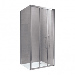 Душова кабіна Koller Pool TREND-S TT90C+S90C 900x900x1900 квадратна прозора без піддона