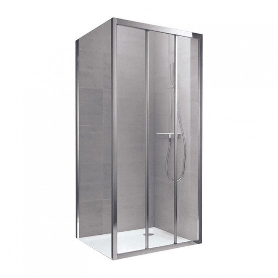 Душевая кабина Koller Pool TREND-S TT90C+S90C 900x900x1900 квадратная прозрачная без поддона