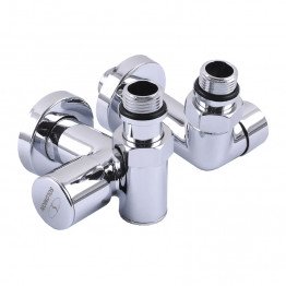 Комплект дизайн кранов SOLOMON LUX 7777 1/2”x1/2” хром