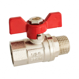 Кран водяний кульовий Karro Standart+ ВЗ 1/2”