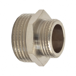 Ніпель редукційний нікельований Karro 1/2”х3/8”