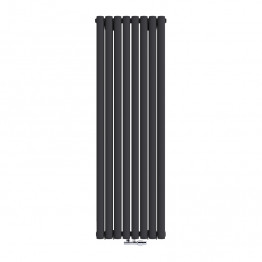 Радиатор дизайнерский Ideale Adele 12 8/1500/472 черный (нижнее подключение)