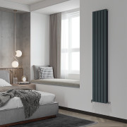 Радиатор дизайнерский Ideale Vittoria 12 6/1800/408 черный