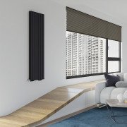 Радиатор дизайнерский Ideale Vittoria 12 7/1600/476 черный