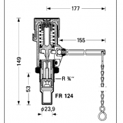 Регулятор тяги Resideo Braukmann FR124