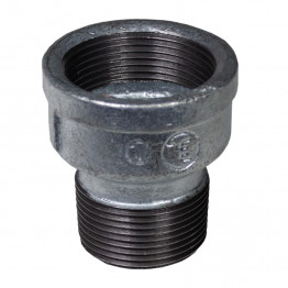 Редукція чавунна оцинкована  В.С ВЗ 1 1/2” х 1 1/4”