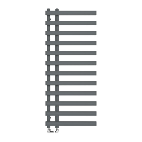 Полотенцесушитель дизайнерский Ideale Aurora 12/1200/500 антрацит