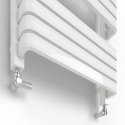 Полотенцесушитель дизайнерский Ideale Carina 11 10/800/500 белый