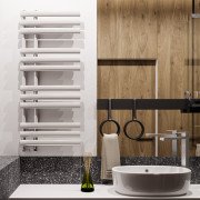 Рушникосушка дизайнерська Ideale Eva 11 12/1130/500 чорний