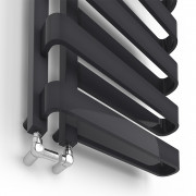 Рушникосушка дизайнерська Ideale Gia 11 11/1600/500 чорний