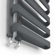 Рушникосушка дизайнерська Ideale Gia 11 6/850/500 антрацит
