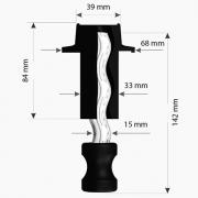Шнек HydroTherm для насоса 4QGD 0.37