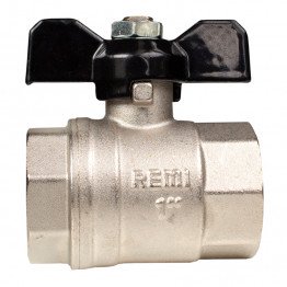 Кран водяний кульовий Remi ВВ 1”