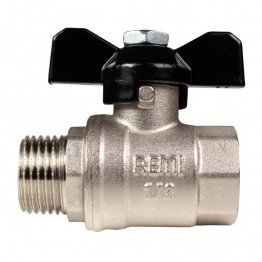 Кран водяной шаровый Remi ВН 1/2”