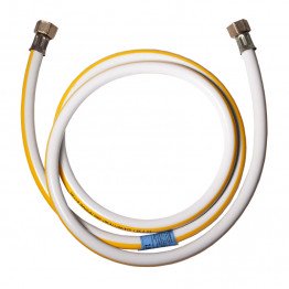 Шланг газовый резиновый ВВ 1/2” HydroTherm 250 см, белый