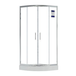 Душова кабіна Britc Lira 80x80 см з піддоном (скло 4 мм)