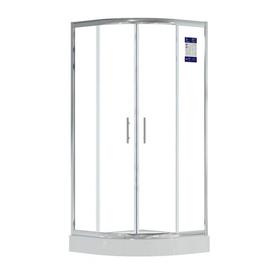 Душевая кабина Britc Lira 80x80 см с поддоном (стекло 4 мм)