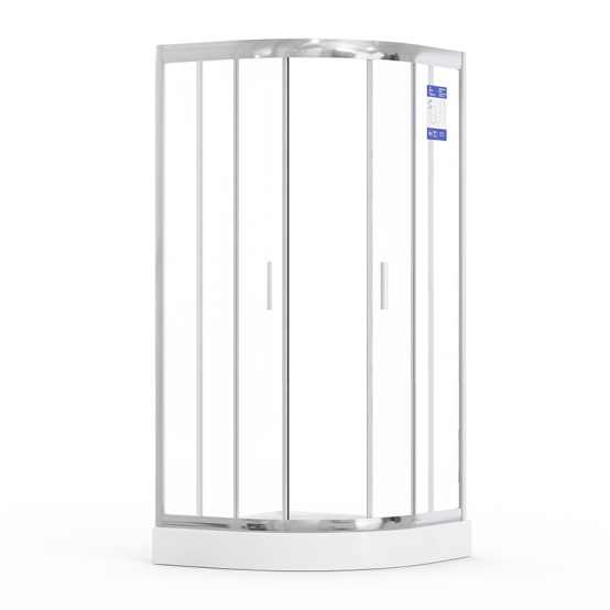 Душевая кабина Britc Lira 80x80 см с поддоном (стекло 5 мм)