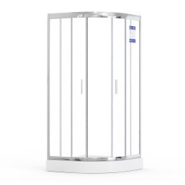 Душова кабіна Britc Lira 90x90 см з піддоном (скло 5 мм)