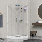 Душова кабіна Britc Orion 80x80 см з піддоном (скло 4 мм)