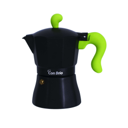 Кавоварка гейзерна Con Brio 150мл CB-6603-Green