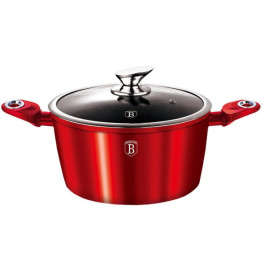 Каструля 6.1л Berlinger Haus Burgundy Metallic Line 28см BH-1258N