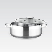 Каструля з кришкою Shallow MR-3514-22