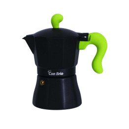 Кавоварка гейзерна Con Brio 450мл CB-6609-Green