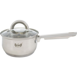 Ківш зі скляною кришкою Krauff  26-238-072 1.2л 14см 