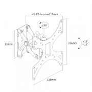 Поворотно-похиле кріплення для ТВ DIGITAL DRP-ST23