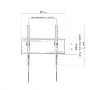 Похиле кріплення для ТВ DIGITAL DRP-T44
