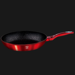 Сковорода Red Metallic Line 24х5см Berlinger Haus BH-1252-N