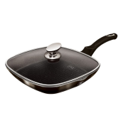 Сковорода-гриль Berlinger Haus Shiny Black Metallic Line Edition BH-6612